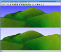 Stereo image sample